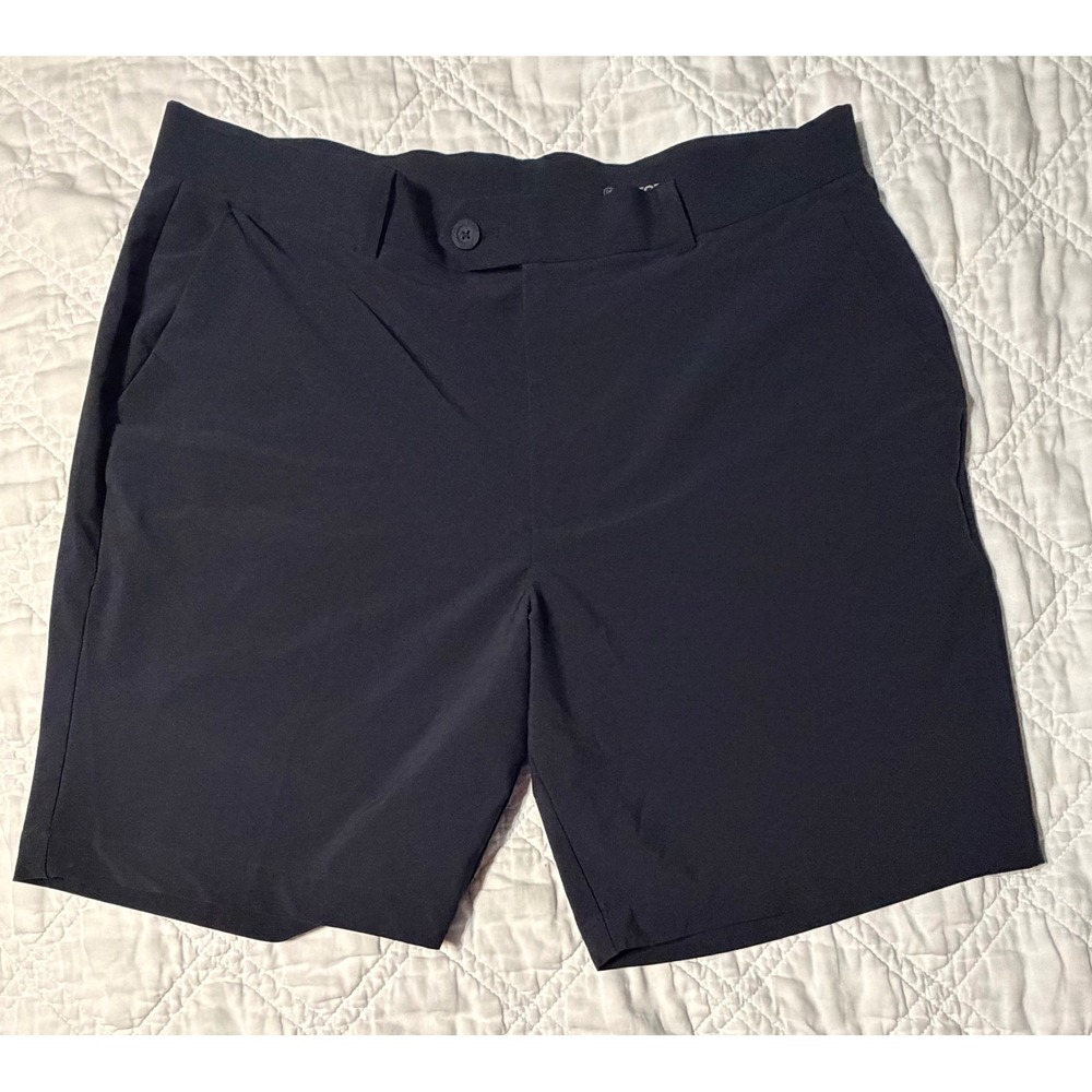G FORE Maverick Golf Shorts Mens 35 Onyx Black Technical Stretch Performance